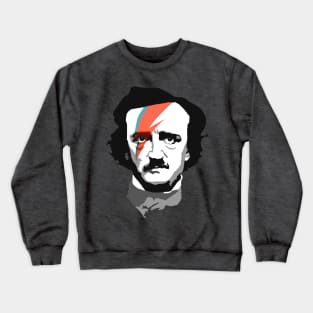 Edgar Allan Poe Starman Makeup Crewneck Sweatshirt
